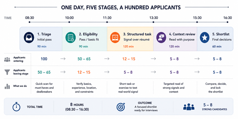 Blog image of One-Day Applicant Screening Workflow