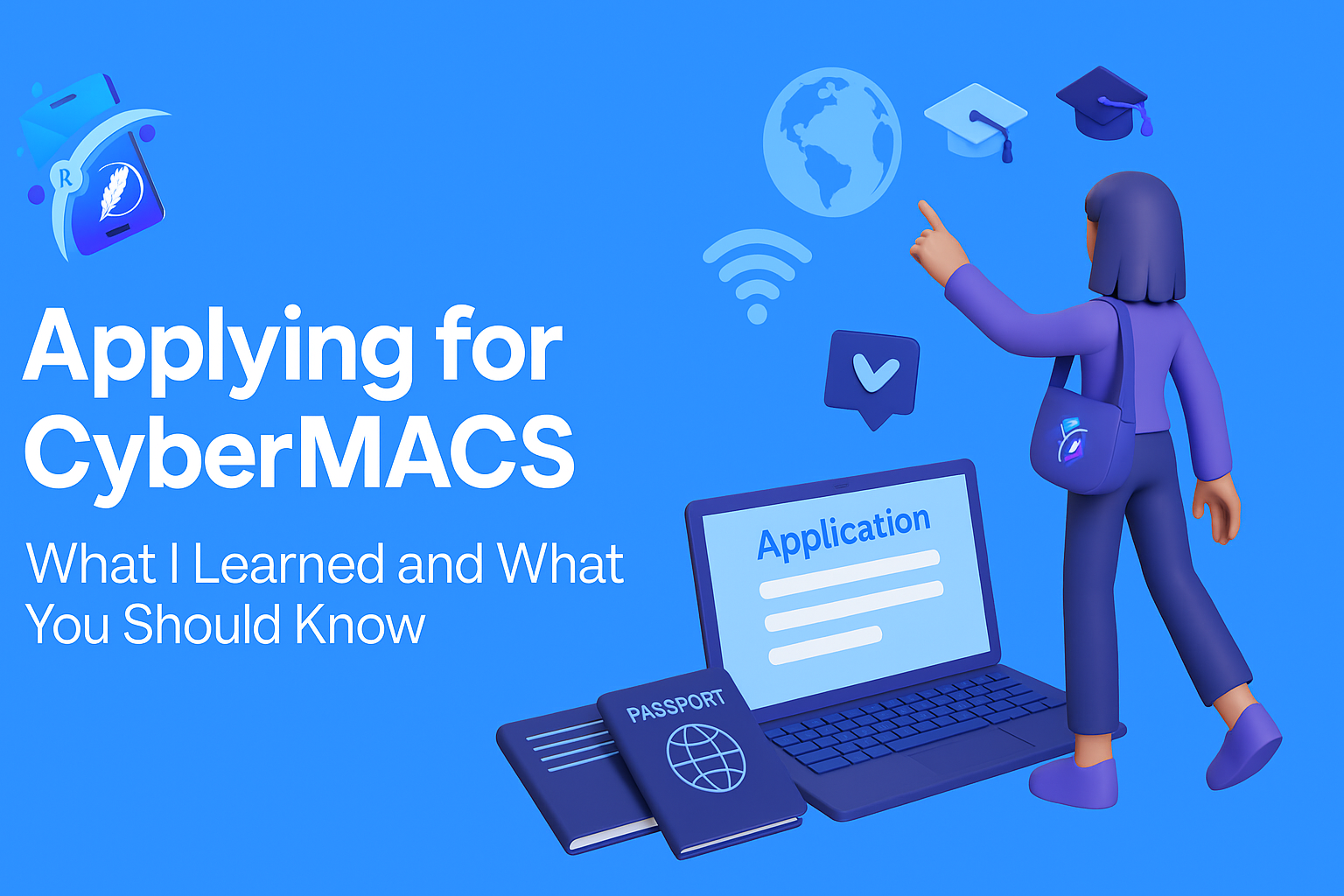 Applying For CyberMACS blog cover by Regine